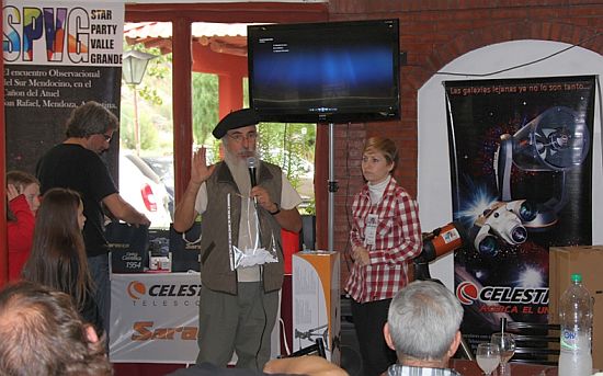 Jaime García en la Star Party de Valle Grande 2014